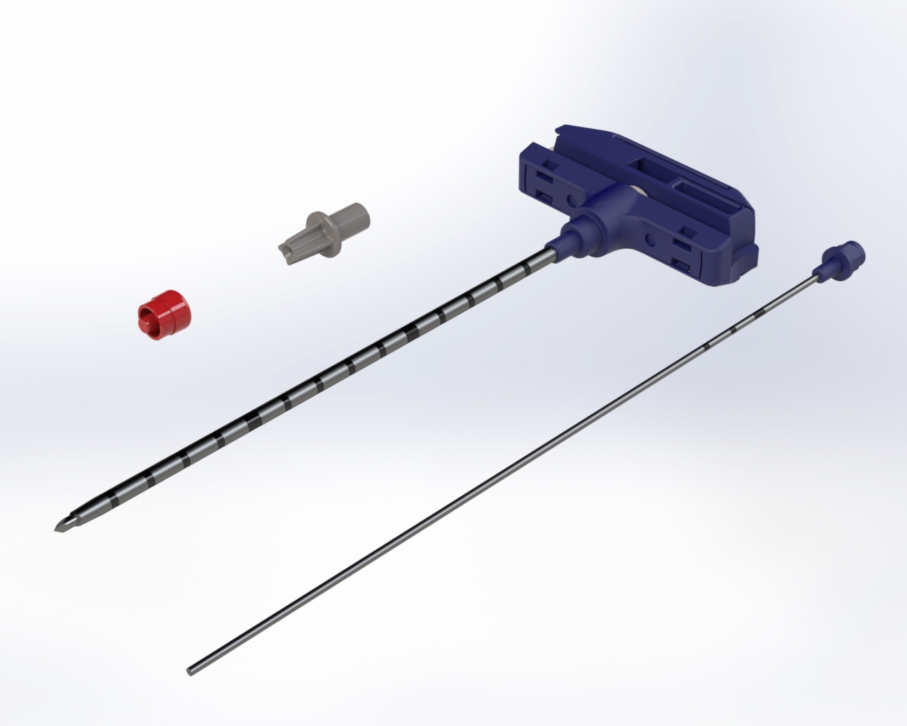 8 Gauge × 6″ SNARECOIL™ Bone Marrow Biopsy Needle